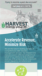 Mobile Screenshot of harveststrategygroup.com